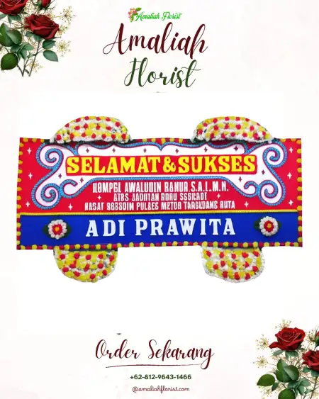 Papan Bunga Ucapan Selamat Sawan